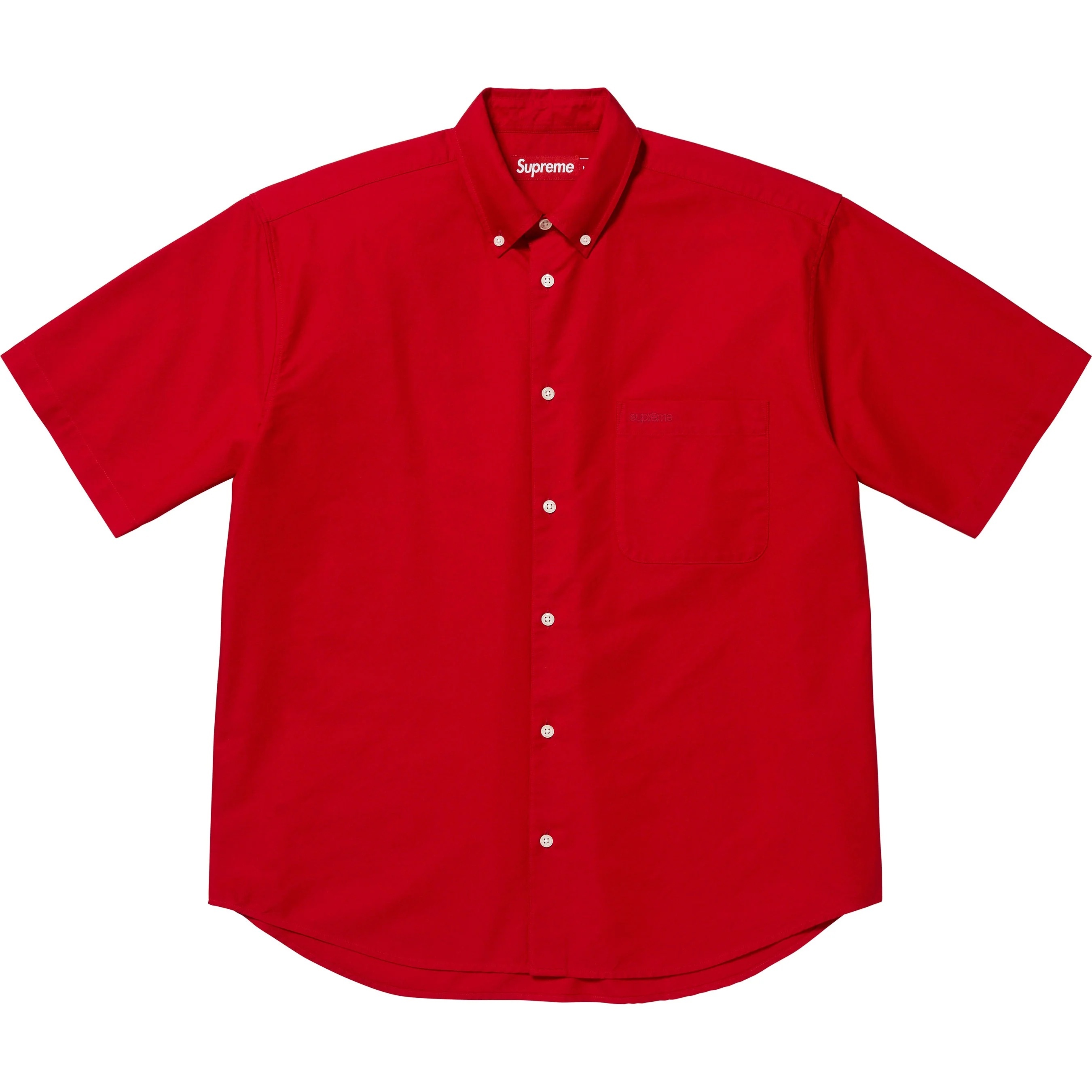 Loose Fit Oxford S/S Shirt view 3